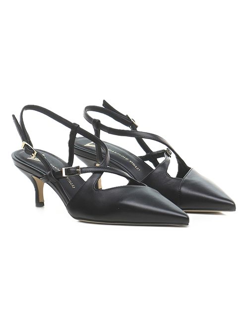 Slingback nappa clio nero Giampaolo Viozzi Giampaolo Viozzi | CL0758NAPPA NEROT.920